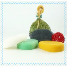 Bathing/Chiildren Natural Charcoal /White/Yellow/Green/Pink/ Konjac Sponge